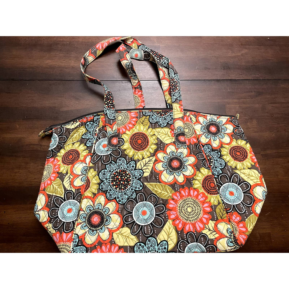 Vera Bradley Flower Shower tote